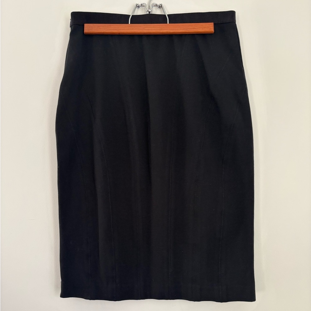 NWT Ann Taylor Black Career Pencil Skirt Size 6
